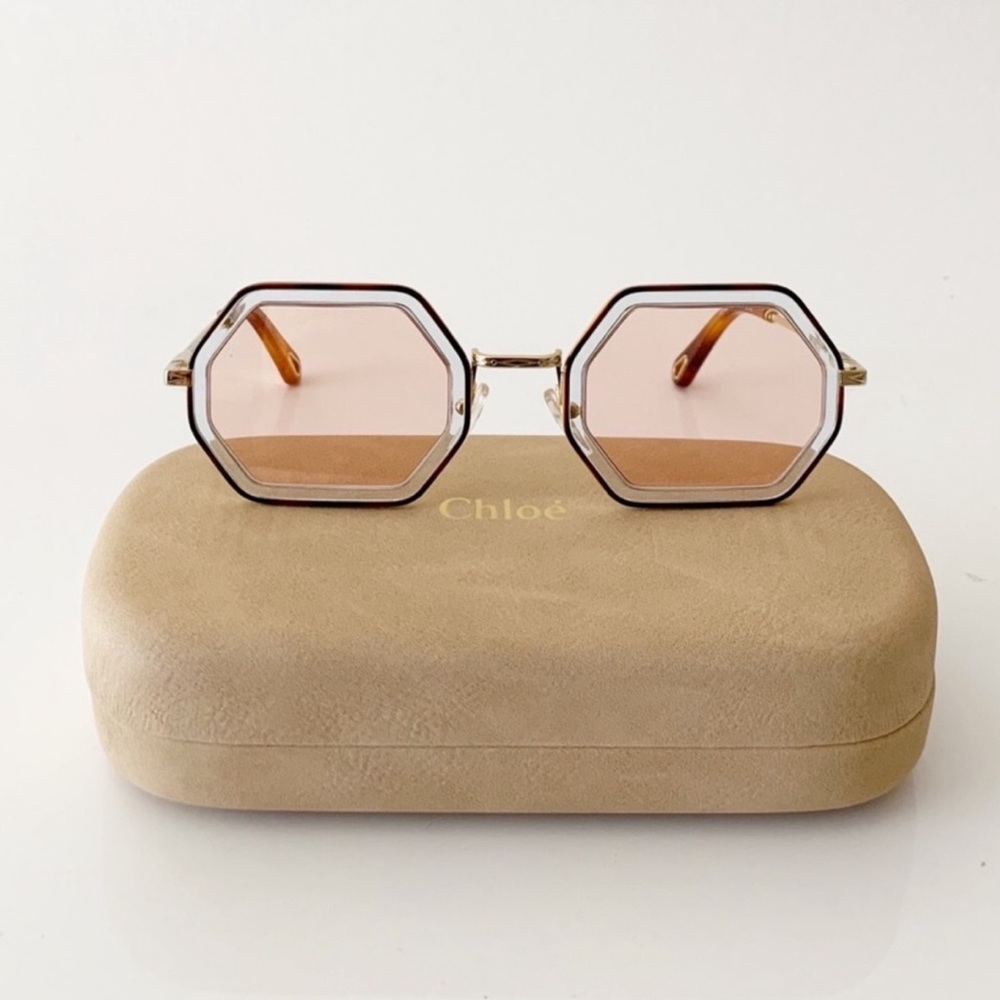 Chloe Pink Sunglasses, NEW! Only opened box but never worn.